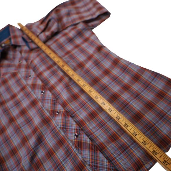 Vintage Kenny Rogers Pearl Snap Down Wester Shirt - Picture 8 of 10